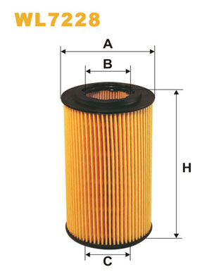 Oliefilter Wix Filters WL7228