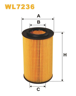 Oliefilter Wix Filters WL7236