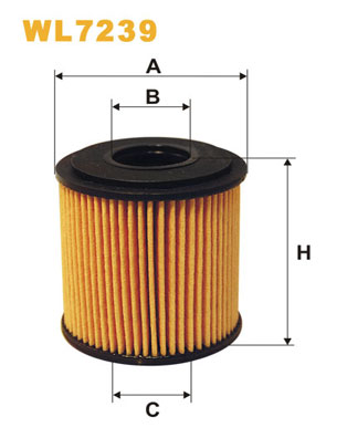 Oliefilter Wix Filters WL7239