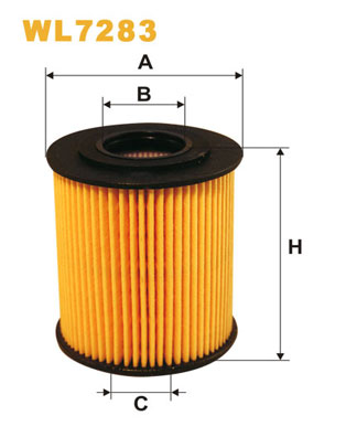 Oliefilter Wix Filters WL7283