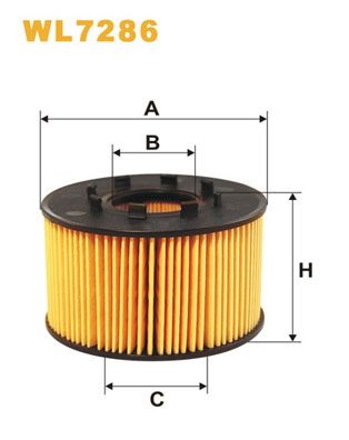 Oliefilter Wix Filters WL7286