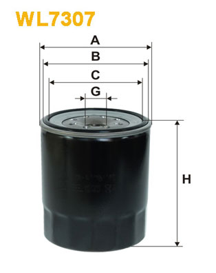 Oliefilter Wix Filters WL7307