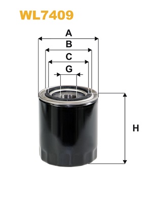 Oliefilter Wix Filters WL7409