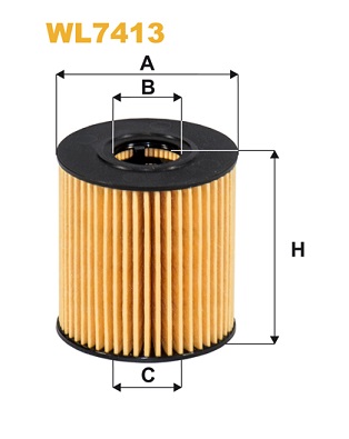 Oliefilter Wix Filters WL7413