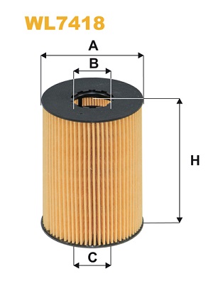 Oliefilter Wix Filters WL7418