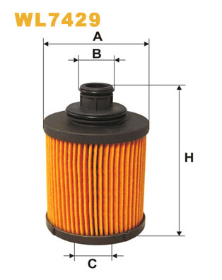 Oliefilter Wix Filters WL7429