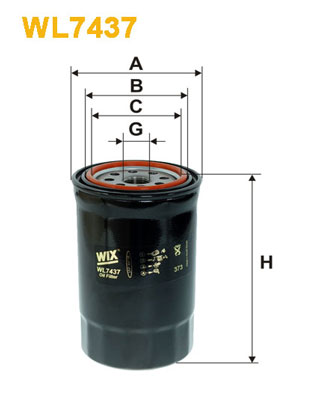 Oliefilter Wix Filters WL7437