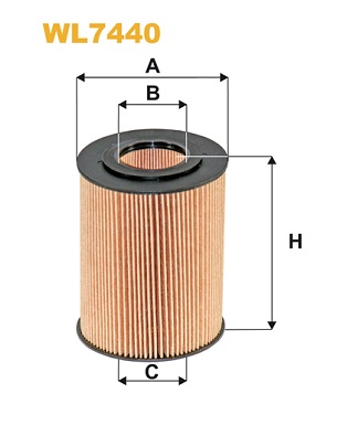 Oliefilter Wix Filters WL7440