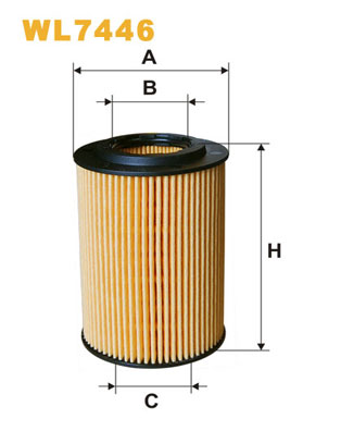 Oliefilter Wix Filters WL7446