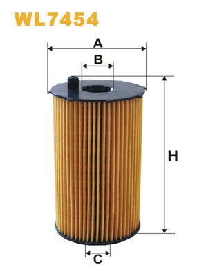 Oliefilter Wix Filters WL7454