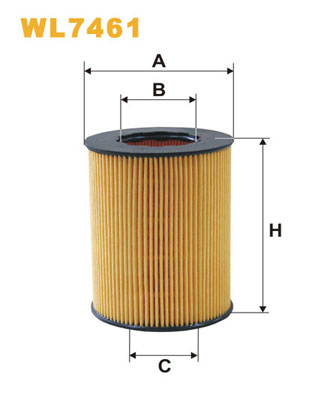 Oliefilter Wix Filters WL7461