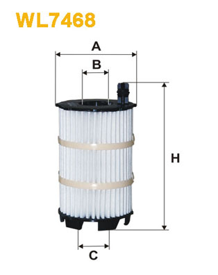 Oliefilter Wix Filters WL7468