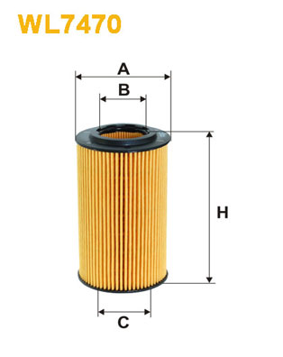 Oliefilter Wix Filters WL7470