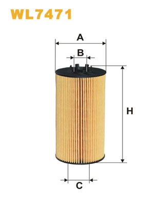 Oliefilter Wix Filters WL7471