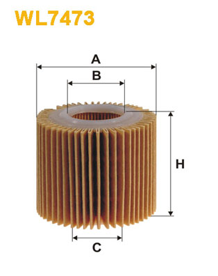 Oliefilter Wix Filters WL7473