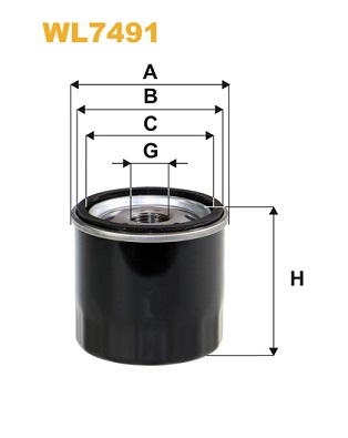 Oliefilter Wix Filters WL7491