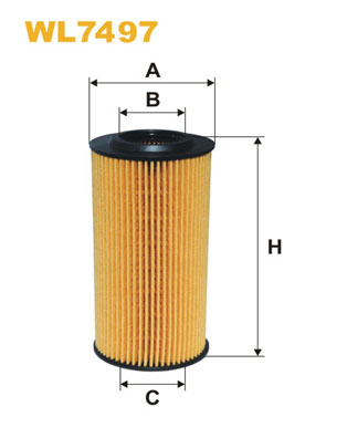 Oliefilter Wix Filters WL7497