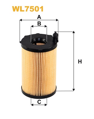 Oliefilter Wix Filters WL7501