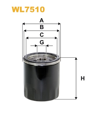 Oliefilter Wix Filters WL7510