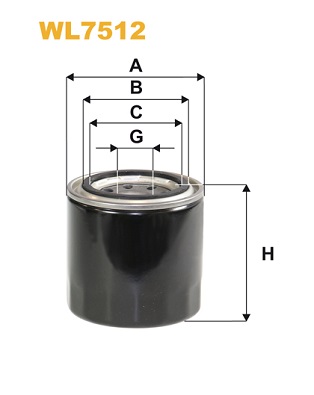 Oliefilter Wix Filters WL7512