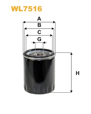 Oliefilter Wix Filters WL7516