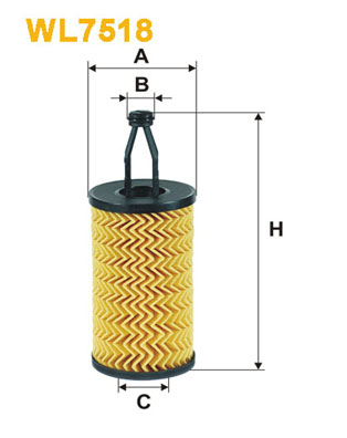 Oliefilter Wix Filters WL7518