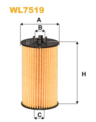 Oliefilter Wix Filters WL7519