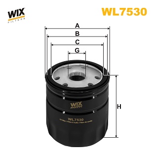 Oliefilter Wix Filters WL7530