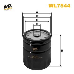 Oliefilter Wix Filters WL7544