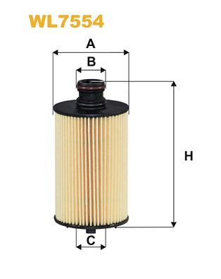 Oliefilter Wix Filters WL7554