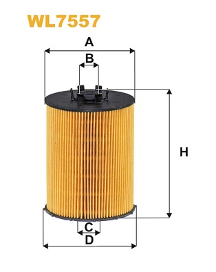 Oliefilter Wix Filters WL7557