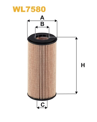 Oliefilter Wix Filters WL7580