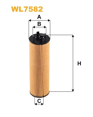 Oliefilter Wix Filters WL7582