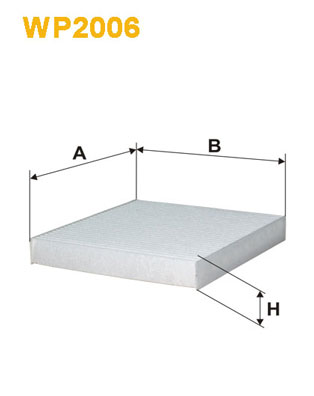 Interieurfilter Wix Filters WP2006
