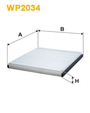 Interieurfilter Wix Filters WP2034