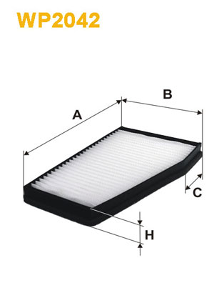 Interieurfilter Wix Filters WP2042