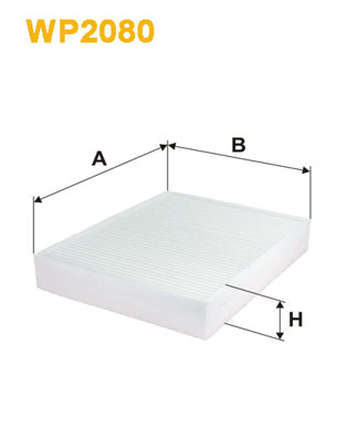 Interieurfilter Wix Filters WP2080
