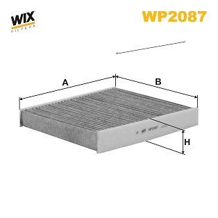 Interieurfilter Wix Filters WP2087