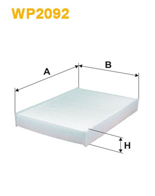 Interieurfilter Wix Filters WP2092