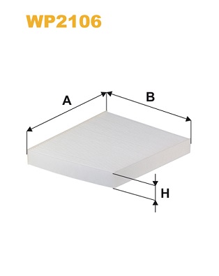 Interieurfilter Wix Filters WP2106