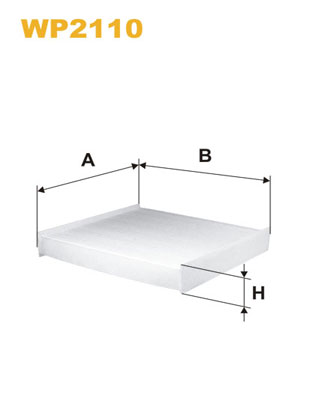 Interieurfilter Wix Filters WP2110