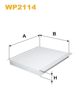 Interieurfilter Wix Filters WP2114