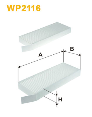 Interieurfilter Wix Filters WP2116