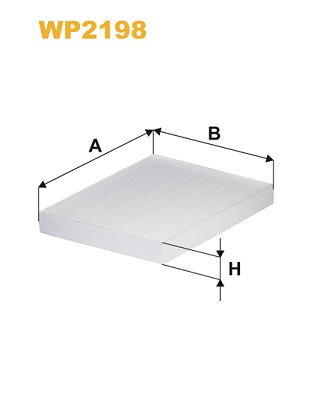 Interieurfilter Wix Filters WP2198