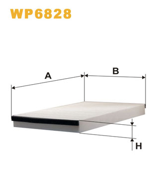 Interieurfilter Wix Filters WP6828