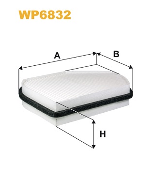 Interieurfilter Wix Filters WP6832