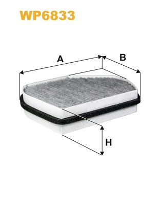 Interieurfilter Wix Filters WP6833