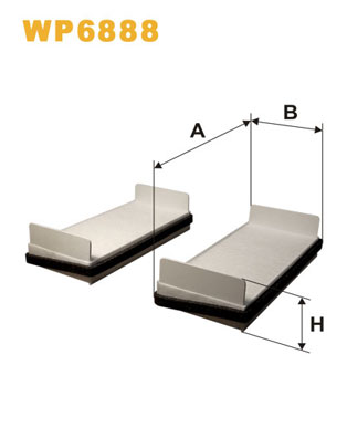 Interieurfilter Wix Filters WP6888