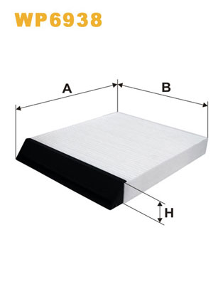Interieurfilter Wix Filters WP6938