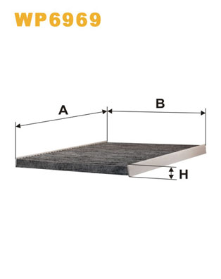 Interieurfilter Wix Filters WP6969